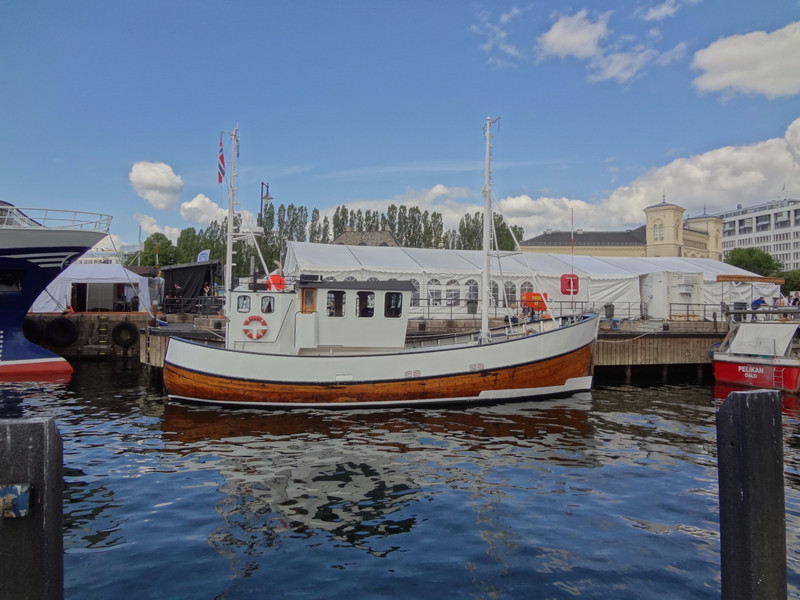 Boats in Oslo Harbor