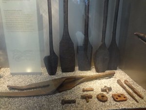 Viking Artifacts Inside the Oslo Viking Ship Museum