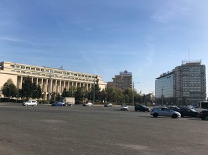 Walking in Bucharest