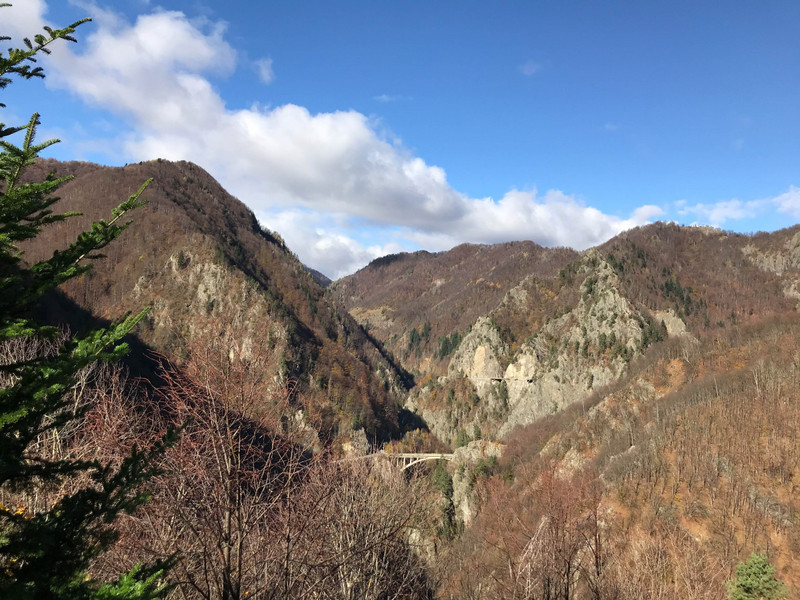The View From Poenari Castle