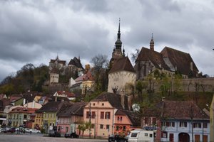 The Skyline of The Old Town of Sighisoara
