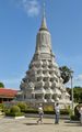 Stupas at the Silver Pagoda Complex