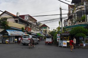 Street Scene Outside the Tuol Sleng Museum