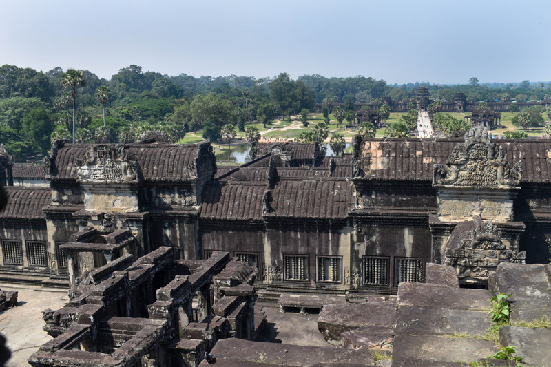 View From the Upper Levels of Angkor Wat