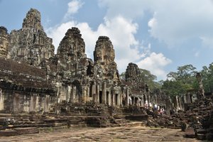 The Bayon Temple at Angkor Thom