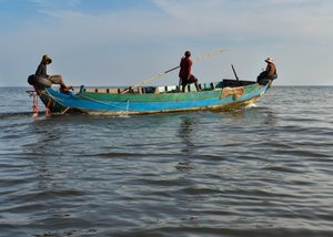 Local Fisherman on Tonle Sap Lake