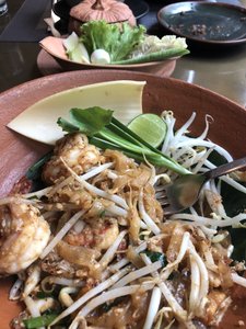 First Pad Thai Lunch in Bangkok