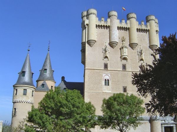 The Alcazar in Segovia