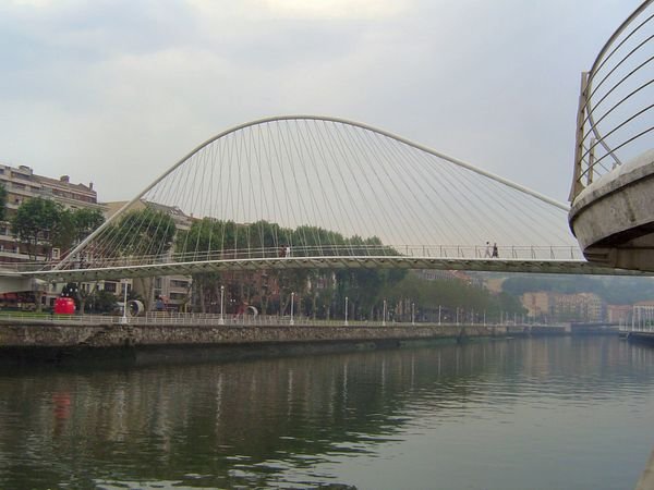 A bridge in Bilbao