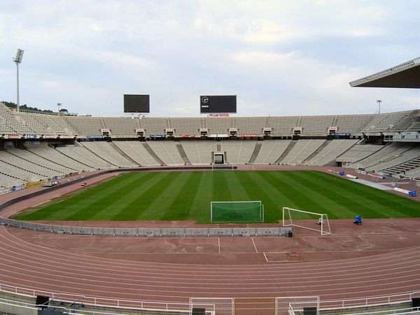 The Olympic Stadium in Barcelona