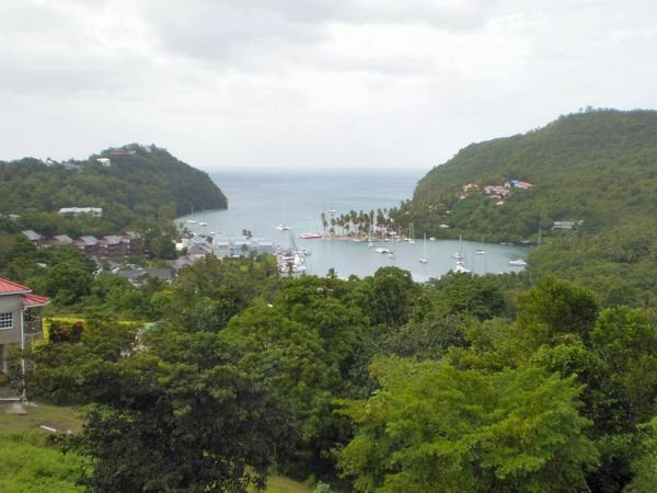 View of Marigot Bay