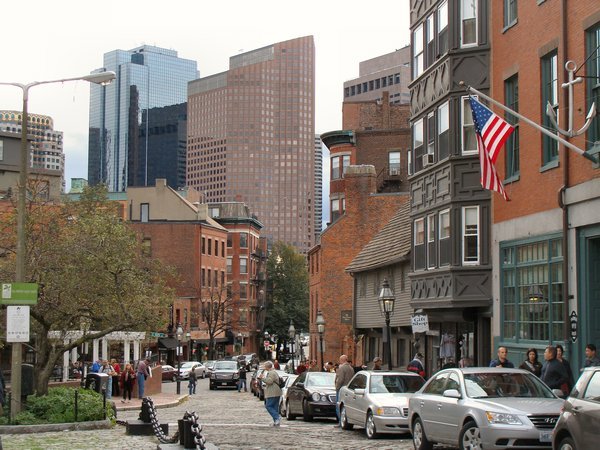 Street Scene in Boston