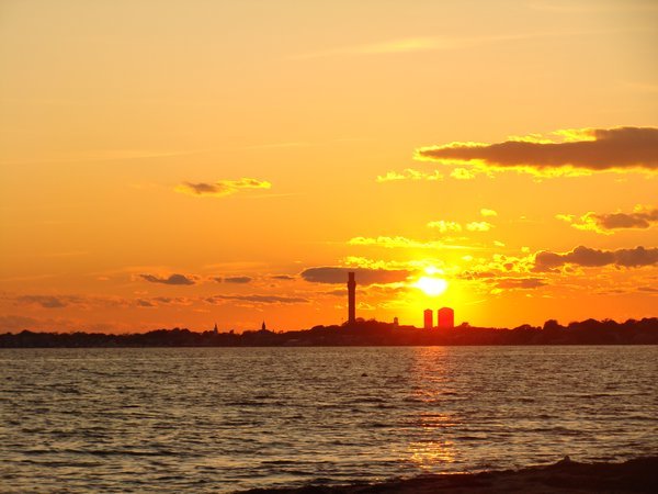 Sunset over Provincetown