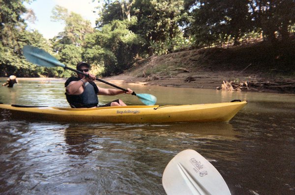 Kayaking the Penas Blancas River