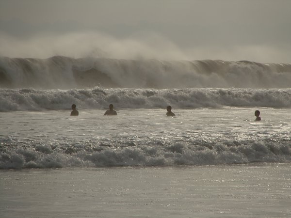 Surfers in Jaco