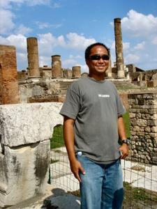 Me in Pompeii
