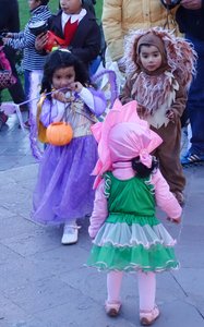 Halloween in Plaza de Armas