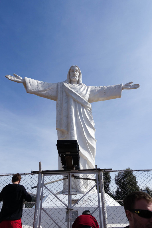 The Cristo Blanco Statue
