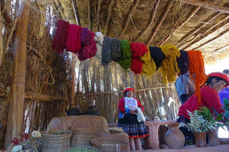 Weaving Demonstration By The Local Women