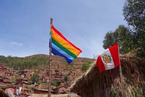 The Flags of Cuzco and Peru