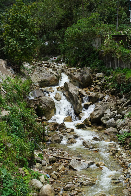 The Aguas Calientes River