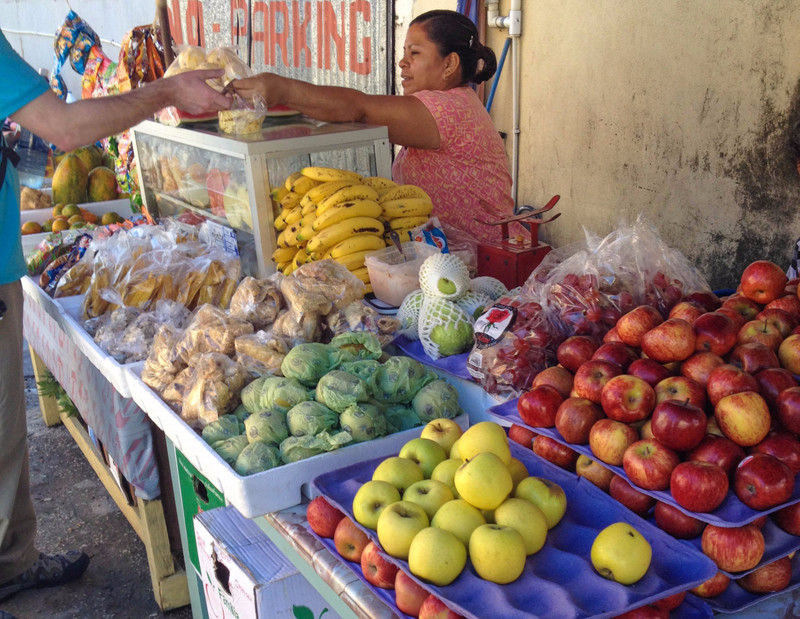 Fruit Vendor in San Ignacio