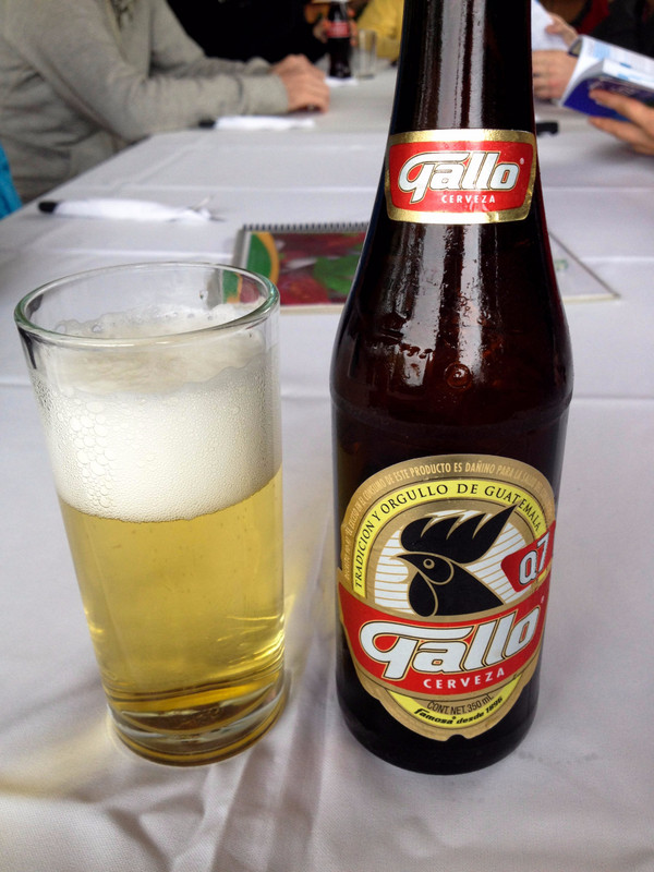 Gallo, A Guatemalan Beer