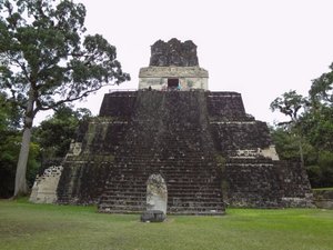 Temple 2 in Tikal's Gran Plaza