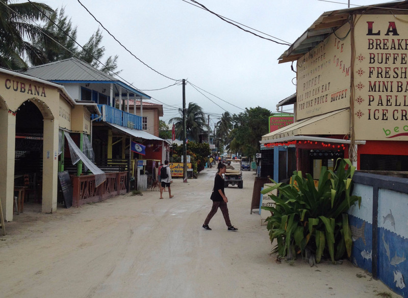 The Streets of Caye Caulker