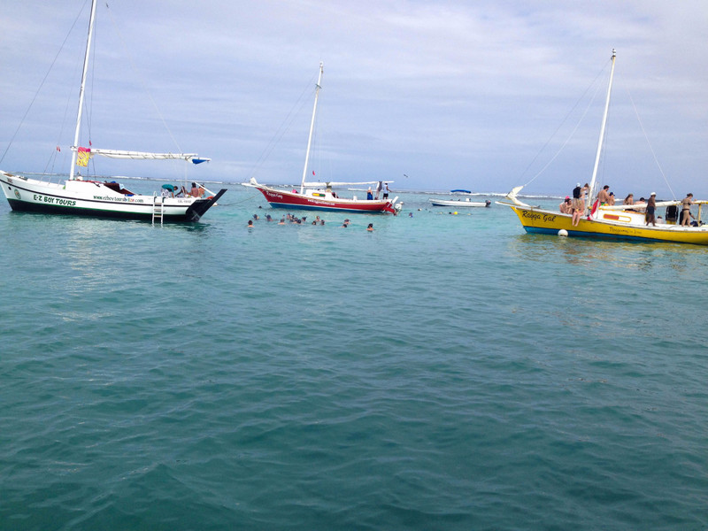 Other Snorkeling Boats at The Reef