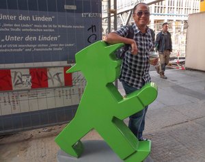 Me and the Ampelmann