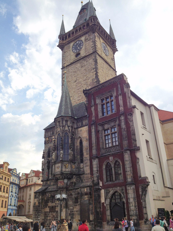 The Old Town Hall in Prague's Old Town Square