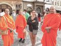 Buddhist Monks Visiting Prague