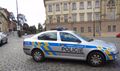 Prague Police Car