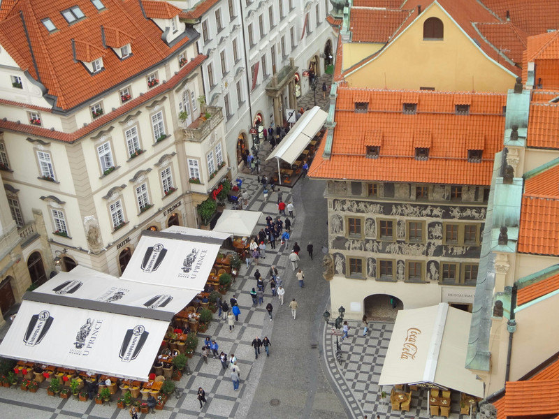 Looking Down On The Old Square