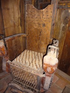 Artifacts at the Museum of Torture