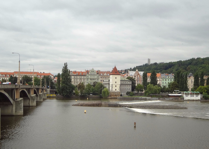 Walking Along The Vltava River