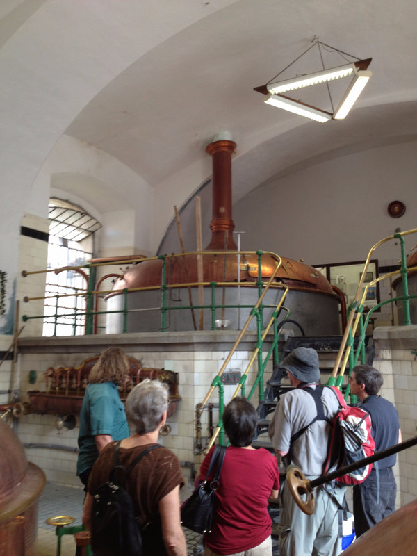 Touring The Eggenberg Brewery