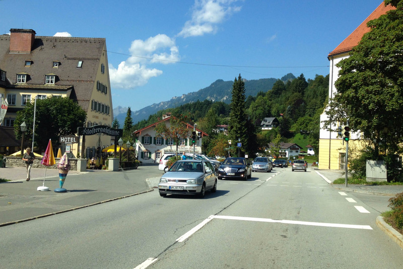 Driving Through The Bavarian Alps