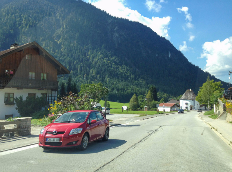 Driving Through The Bavarian Alps