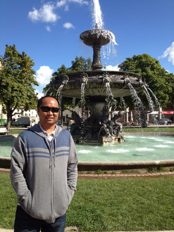 Fountain in Schlossplatz