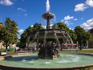 Fountain in Schlossplatz