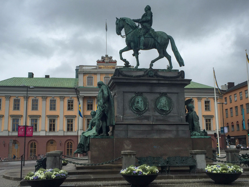Statue of Gustav Adolfs Torg