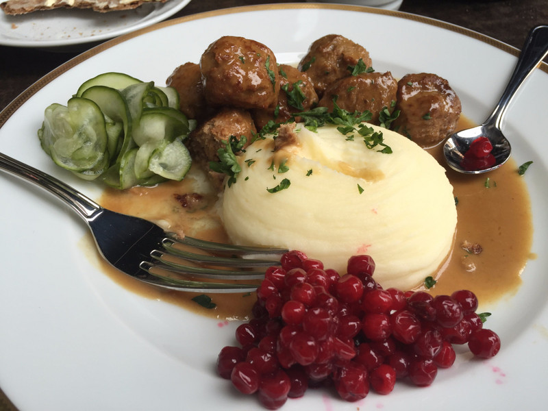 Swedish Meatballs with Lingonberries