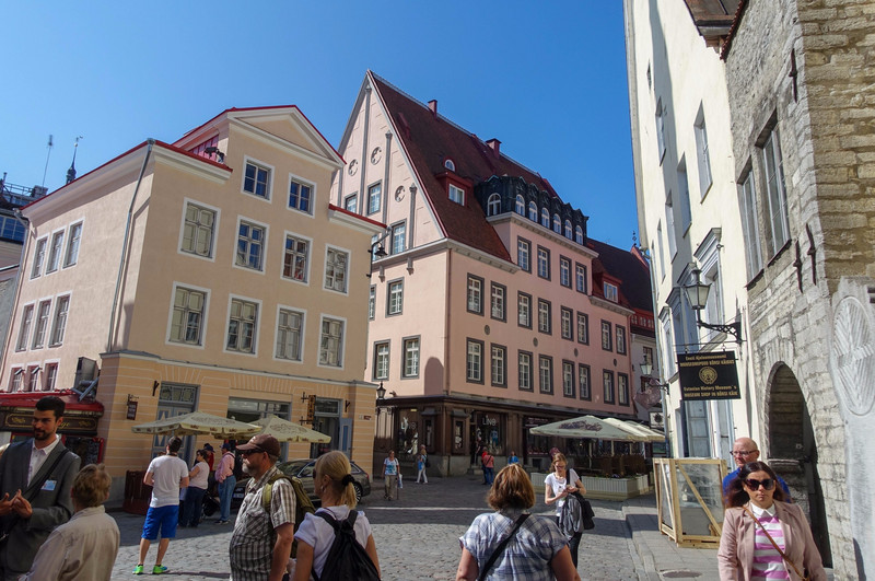 Exploring in Tallinn's Old Town