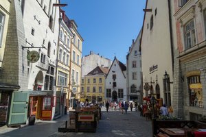 Exploring The Streets of Tallinn's Old Town