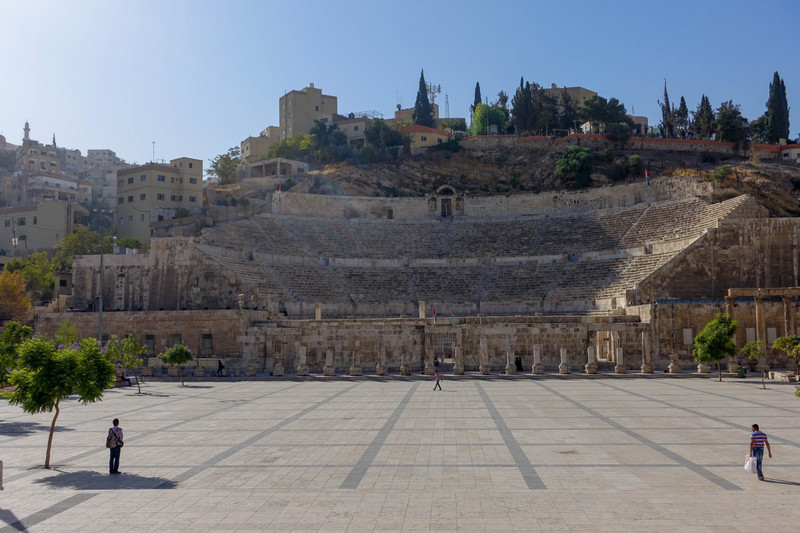 The Roman Theater in Amman