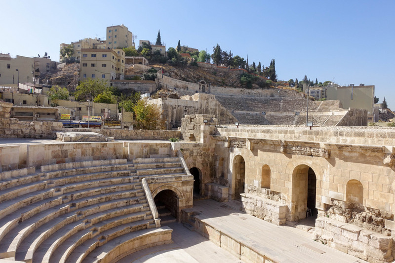 The 500 Seat Odeon Next to The Roman Theater in Amman