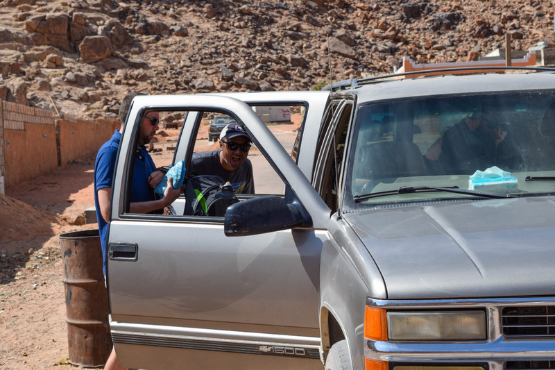 Our Transportation in Wadi Rum