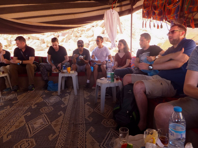 Lunch in Wadi Rum